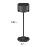Cordue 27cm Nitin Rechargeable LED Touch Table Lamp