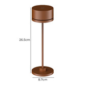 Cordue 27cm Nitin Rechargeable LED Touch Table Lamp