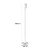 Cordue 120cm Dominik Rechargeable LED Touch Floor Lamp