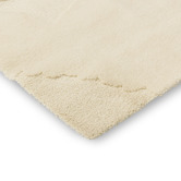 Marimekko Natural Iso Unikko Hand-Tufted Pure New Wool Rug