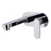 MIXX Tapware &amp; Accessories Saffron Basin Wall Mixer Set