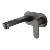 MIXX Tapware &amp; Accessories Saffron Basin Wall Mixer Set