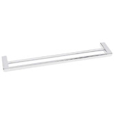 MIXX Tapware &amp; Accessories Sandalwood Chrome Double Towel Rail Package