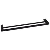 MIXX Tapware &amp; Accessories Sandalwood Double Towel Rail