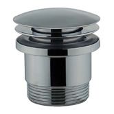 MIXX Tapware &amp; Accessories 32-40mm Brass Dome Pop-up Waste
