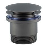 MIXX Tapware &amp; Accessories 32-40mm Brass Dome Pop-up Waste