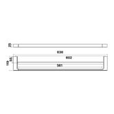 MIXX Tapware &amp; Accessories Sandalwood Chrome Double Towel Rail Package