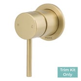 MIXX Tapware &amp; Accessories Anise 60mm Shower Wall Mixer Trim Kit Only