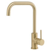 MIXX Tapware &amp; Accessories Anise Square Gooseneck Kitchen Sink Mixer