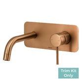 MIXX Tapware &amp; Accessories Anise 85mm Basin Wall Mixer Trim Kit Only