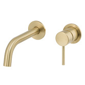 MIXX Tapware &amp; Accessories Anise 165mm Basin Wall Mixer Set