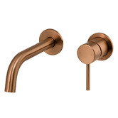 MIXX Tapware &amp; Accessories Anise 165mm Basin Wall Mixer Set