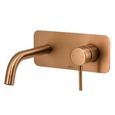 MIXX Tapware &amp; Accessories Anise 85mm Basin Wall Mixer Set