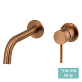MIXX Tapware &amp; Accessories Anise 165mm Basin Wall Mixer Trim Kit Only