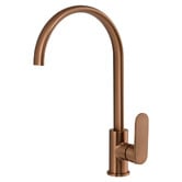 MIXX Tapware &amp; Accessories Saffron Gooseneck Kitchen Sink Mixer