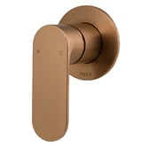 MIXX Tapware &amp; Accessories Saffron 80mm Shower Wall Mixer