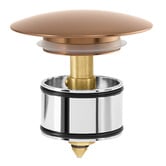 MIXX Tapware &amp; Accessories 40mm Brass Dome Bath Pop-Up Waste