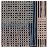 Asiatic Blue Aspect Hand-Tufted Wool Rug