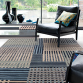 Asiatic Blue Aspect Hand-Tufted Wool Rug
