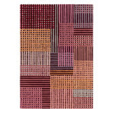 Asiatic Red Aspect Hand-Tufted Wool Rug