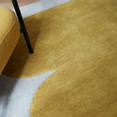 Asiatic Gold Sculpt Hand-Tufted Wool Rug
