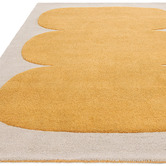 Asiatic Gold Sculpt Hand-Tufted Wool Rug