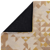 Asiatic Gold Enigma Hand-Tufted Wool-Blend Rug