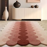 Asiatic Pink Hive Hand-Tufted Wool Rug
