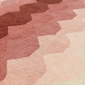 Asiatic Pink Hive Hand-Tufted Wool Rug