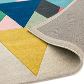 Asiatic Triangle Hand-Tufted Wool Rug