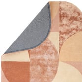 Asiatic Earth Oval Hand-Tufted Wool-Blend Rug