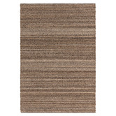Asiatic Brown Abbus Hand-Woven Boucle Rug