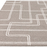 Asiatic Grey Ada Hand-Tufted Wool Rug
