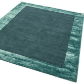 Asiatic Aqua Ascot Hand-Woven Wool &amp; Viscose Rug
