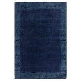 Asiatic Navy Ascot Hand-Woven Wool &amp; Viscose Rug