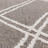 Asiatic Grey Ada Hand-Tufted Wool Rug