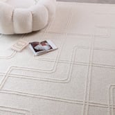 Asiatic Ivory Ada Hand-Tufted Wool Rug