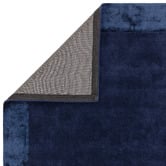 Asiatic Navy Ascot Hand-Woven Wool &amp; Viscose Rug
