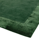 Asiatic Green Ascot Hand-Woven Wool &amp; Viscose Rug