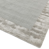 Asiatic Silver Ascot Hand-Woven Wool &amp; Viscose Rug