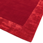 Asiatic Red Ascot Hand-Woven Wool &amp; Viscose Rug