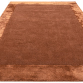 Asiatic Rust Ascot Hand-Woven Wool &amp; Viscose Rug