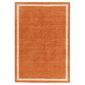 Asiatic Orange Albi Hand-Tufted Wool Rug