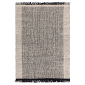 Asiatic Black Avalon Hand-Woven Wool Rug