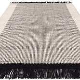 Asiatic Black Avalon Hand-Woven Wool Rug