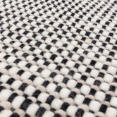 Asiatic Black Avalon Hand-Woven Wool Rug