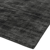 Asiatic Charcoal Blade Hand-Woven Viscose Rug