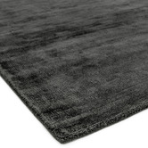 Asiatic Charcoal Blade Hand-Woven Viscose Rug