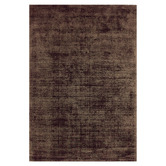 Asiatic Chocolate Blade Hand-Woven Viscose Rug