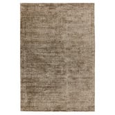 Asiatic Mocha Blade Hand-Woven Viscose Rug